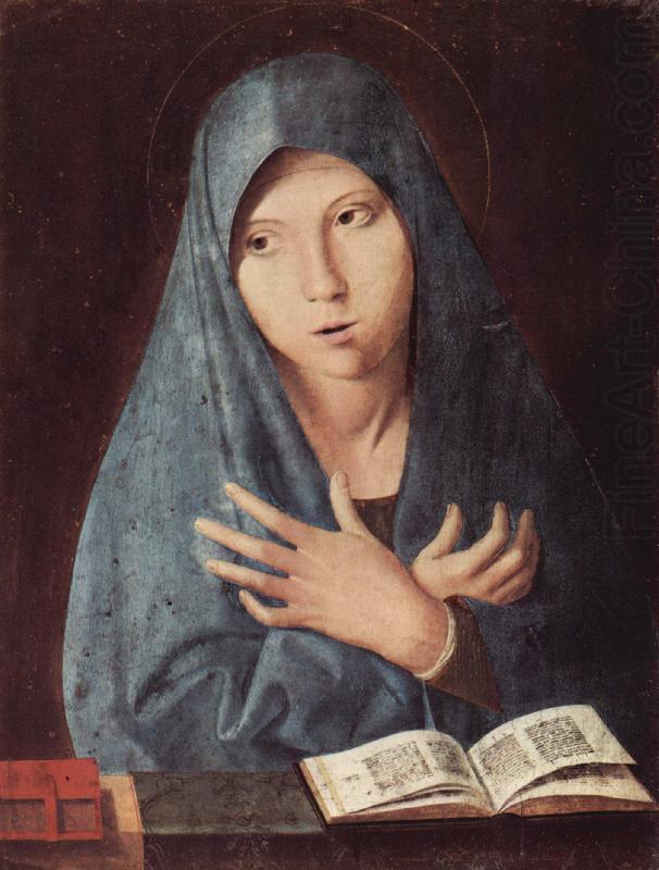 Antonello da Messina Maria der Verkundigung china oil painting image